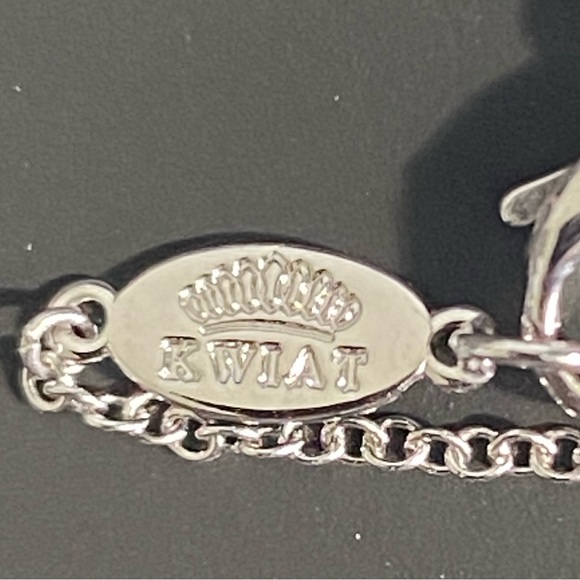 SOLD ON EBAY NEW KWIAT Solid 18kt White Gold Diamond/Ruby Heart Necklace SOLD - Picture 6 of 8